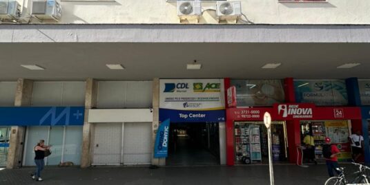 LOJA COM 38 M² NO CENTRO – EDIFÍCIO TOP CENTER